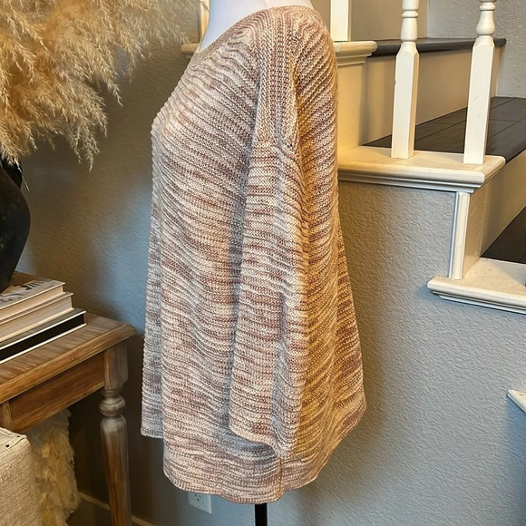 Pure J.Jill Light 3/4 Sleeve Oversized Sweater Size Small - Picture 4 of 7